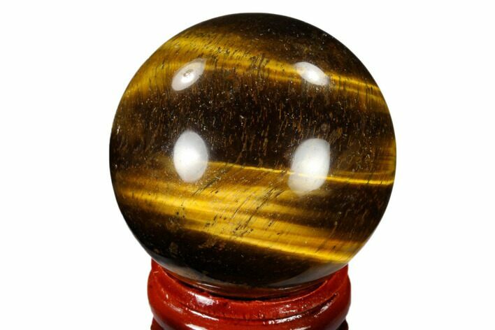Polished Tiger's Eye Sphere - South Africa #116055